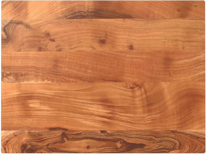 vidaXL - Tafelblad - rechthoekig - 70x50x3\,8 - cm - massief - acaciahout