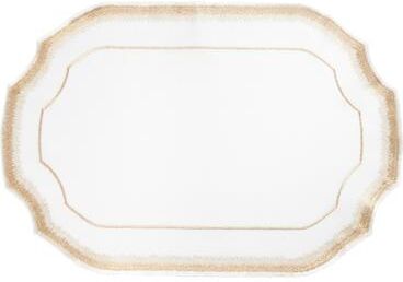 Saro Lifestyle Elegant Embroidery Detail Placemat (Set of 4)