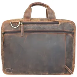 Giorgio Carelli Laptoptasche, Notebooktasche, Braun
