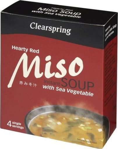 Clearspring Spicy miso soup with seaweed 40 g 40 gr