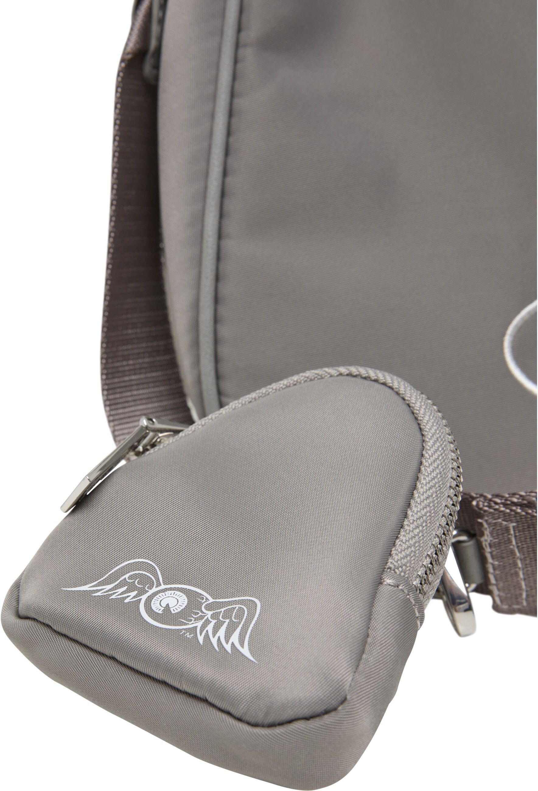 Umhängetasche VON DUTCH "Von Dutch KACEY SHOULDER BAG", Damen, Gr. onesize, grau, Nylon, unifarben, Taschen Umhängetasche