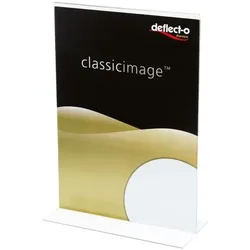 deflecto Tischaufsteller »deflecto®« A4 gerade transparent, 21x30.5x9.3 cm