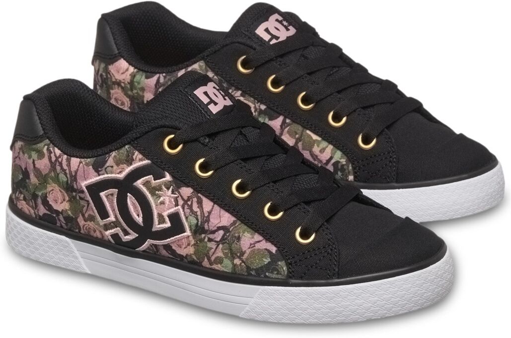 Sneaker DC SHOES "Chelsea", Mädchen, Gr. 5,5(36,5), rosa (rose), Obermaterial: Textil / Futter: Textil / Außensohle: Gummi., Schuhe Sneaker