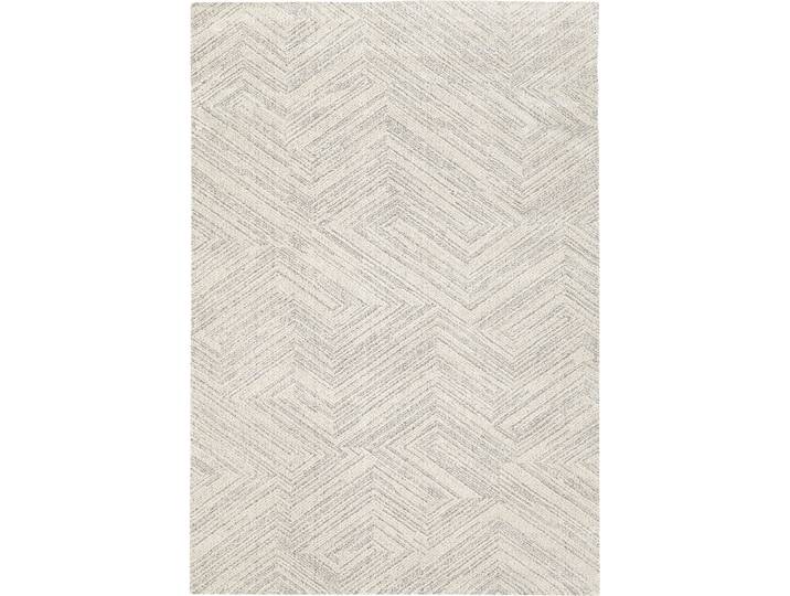 Teppich Siroc Creme Grau Einfarbig Polyester 160 x 230 cm - Teppich