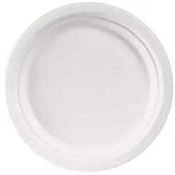 400x DUNI Teller Ø 22 cm Weiß