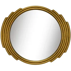 WANDSPIEGEL Gold 61/72 cm