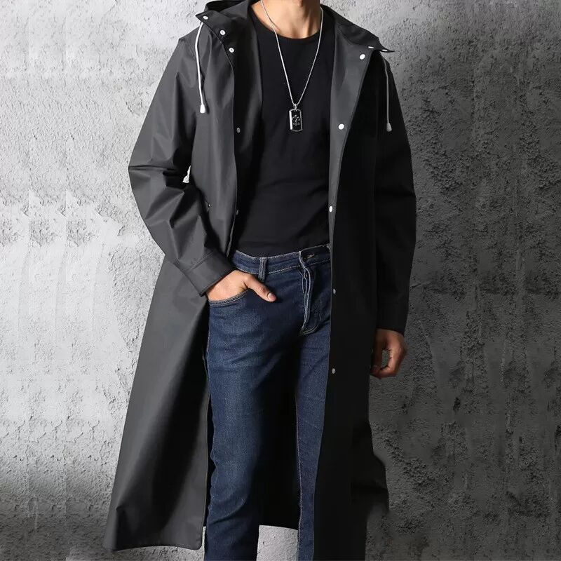 INF Imperméable réutilisable et durable avec capuche L