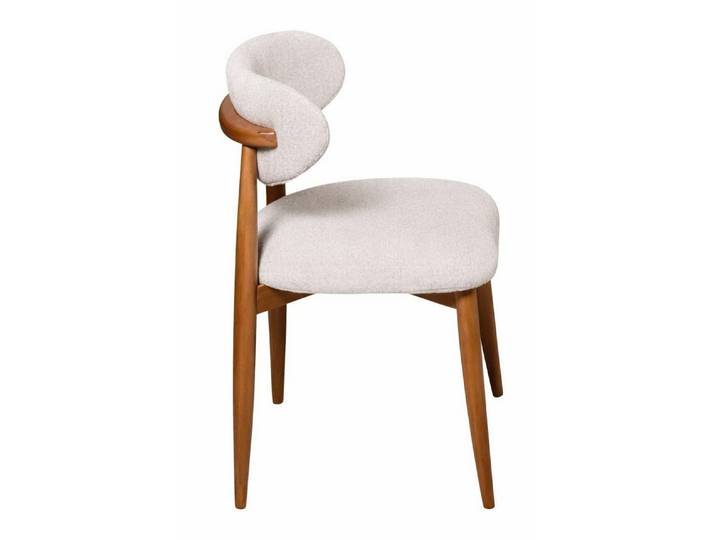 JVmoebel Esszimmerstuhl Stühle Stil modern Farbe beige braun weich bequem vielseitig Esszimmer, Made in Europa
