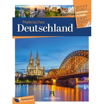 Malerisches Deutschland Wochenplaner Kalender 2027