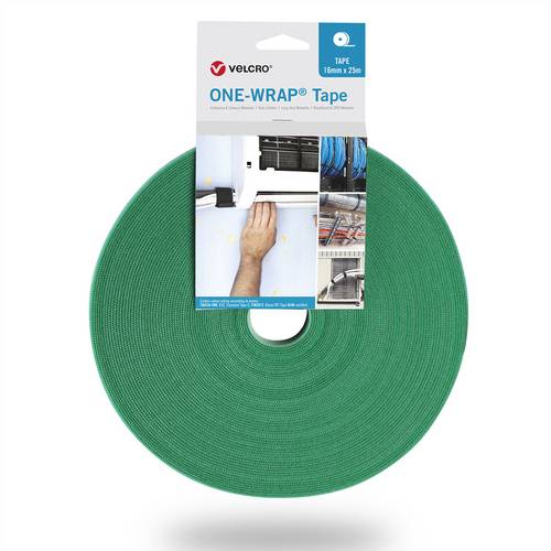 VELCRO One Wrap Band 20mm breit, grün, 25m