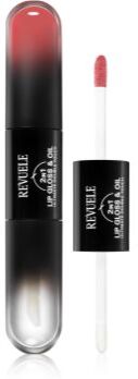 Revuele 2IN1 Lip Gloss & Oil gloss 2 em 1 tom 07 7 ml. 2IN1 Lip Gloss & Oil