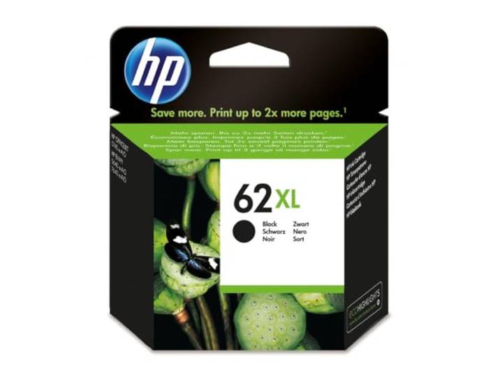 HP 62Xl High Yield Black Original Ink Cartridge, W128251706 (originele inktcartridge)