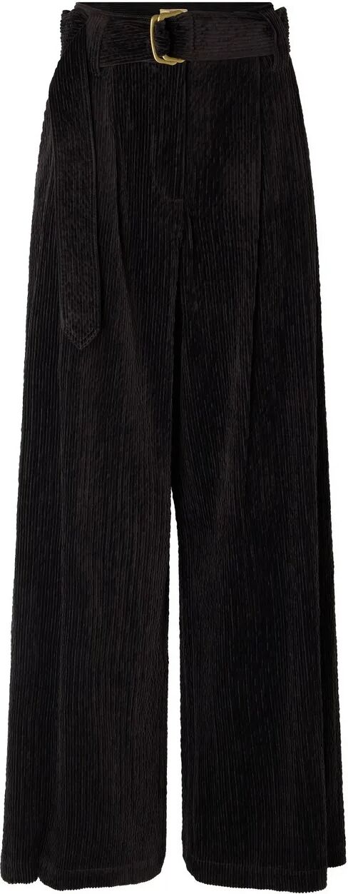 Sessùn Pantalon Rivel Coton Noir 34