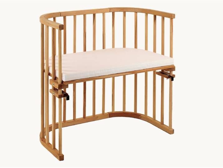 Beistellbett Piccino by babybay - 40x80 cm - Buche - unbehandelt