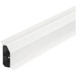 2x OBO Bettermann, Kabelschutz + Kabelführung, Sockelleistenkanal SL-L Set 20x50 6132212 (Kabelkanal, 200 cm)