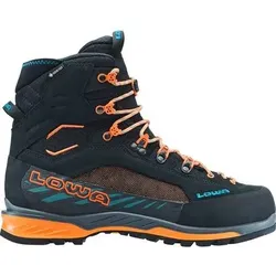 LOWA Herren Bergstiefel VAJOLET GTX MID, Größe 42 in Schwarz Schwarz