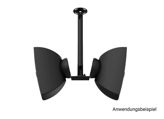 Audac CMA142M/B V-Bügel Lautsprecherhalter, schwarz