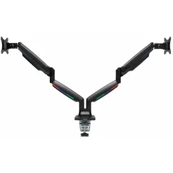 KENSINGTON SmartFit® One-Touch Dual-Monitorarm schwarz