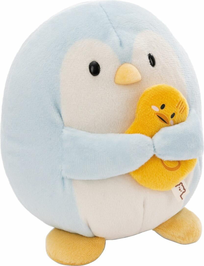 NICI Super Mochie Penguin Waddle met Duck knuffel 16 cm