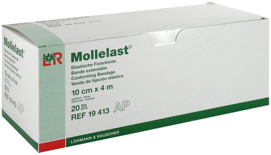 Mollelast 10cmx4m weiss 20stk