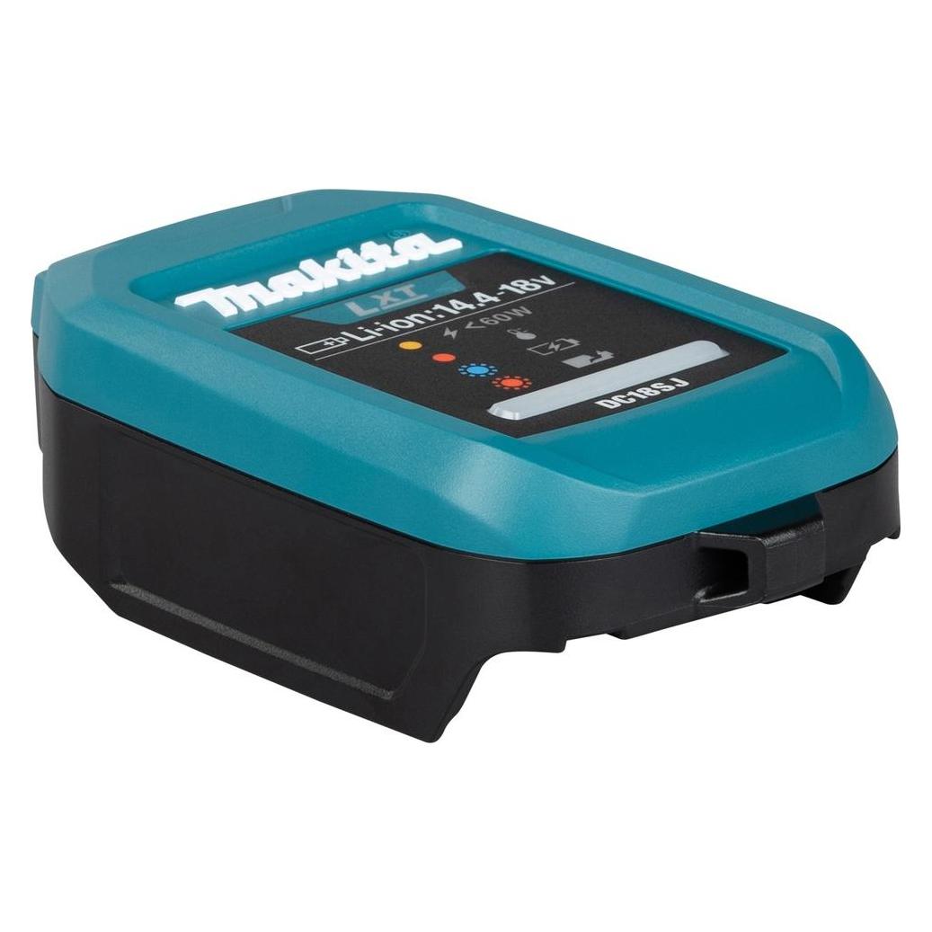 Makita Zubehör 1915T9-4 LXT DC18SJ Kompaktes USB-C-Ladegerät für 14,4V und 18V LXT-Akkus (1915T9-4)