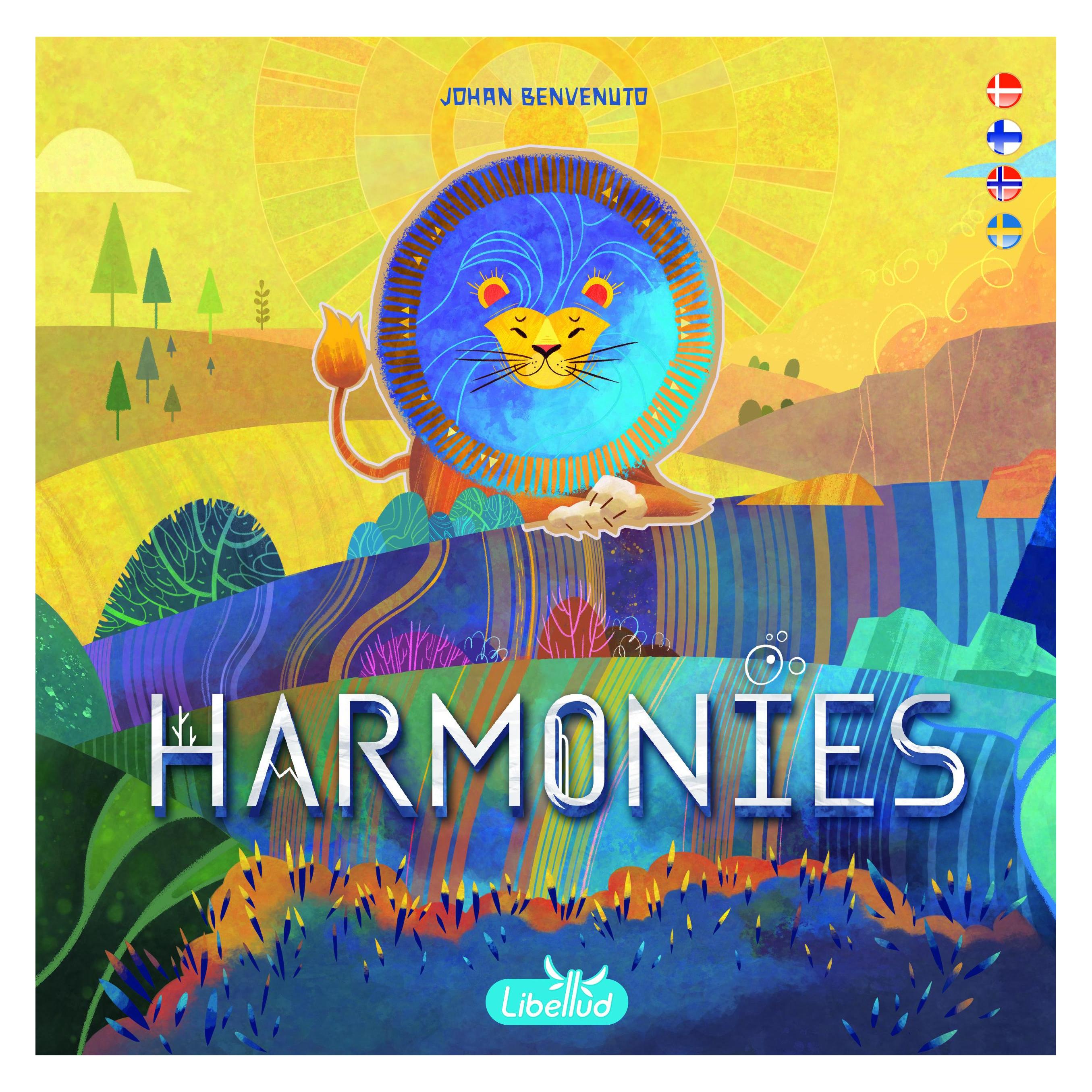 Libellud Harmonies Nordic (Dänisch, Finnisch, Norwegisch, Schwedisch, 2 - 4 Spieler) (AMDLIBTL01NOR)
