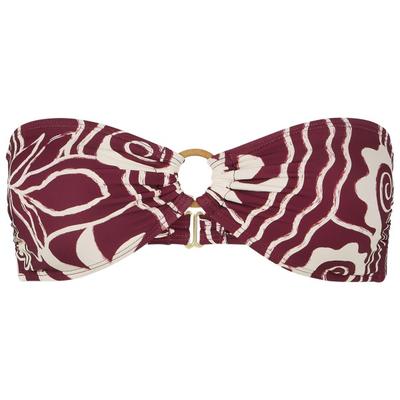 Billabong - Women's Sol Playa Rio Bondeau - Bikini-Top Gr L rot