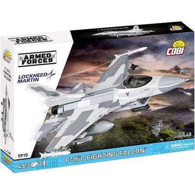 COBI Armed Forces 5910 - F-16C Fighting Falcon, Lockheed Martin, Bausatz 1:48, 463+1 Klemmbausteine