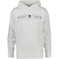 GANT Graphic Hoodie - Herren - M Eggshell (113)