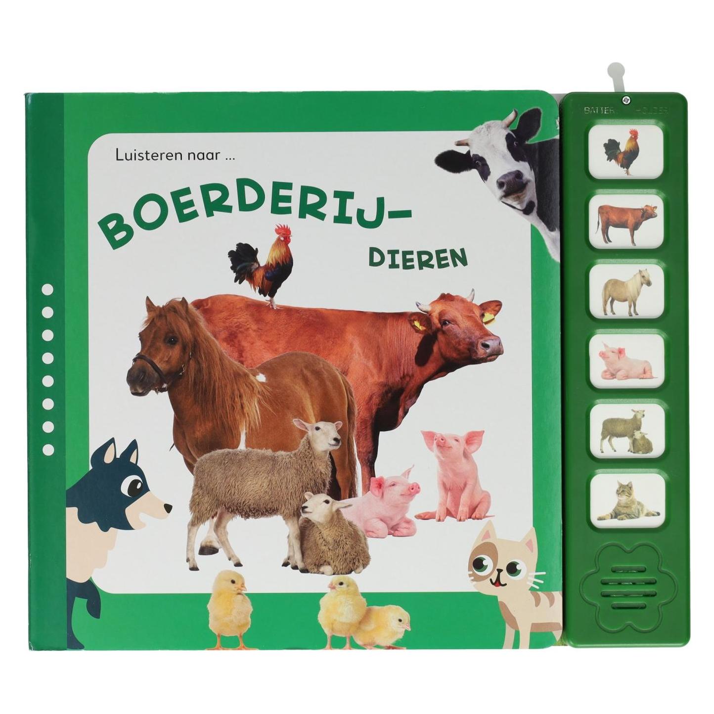 Mondikaarten Anhören des Farm Animal Sound Book (Niederländisch) (55795329)