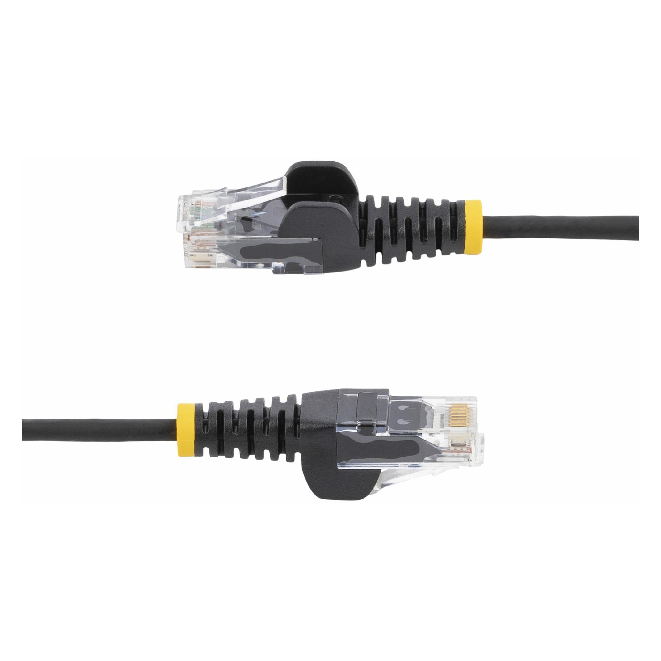 StarTech .com N6PAT25CMBKS, 0,25 m, Cat6, U/UTP (UTP), RJ-45, RJ-45 (CAT6, 0.25 m) (N6PAT25CMBKS)