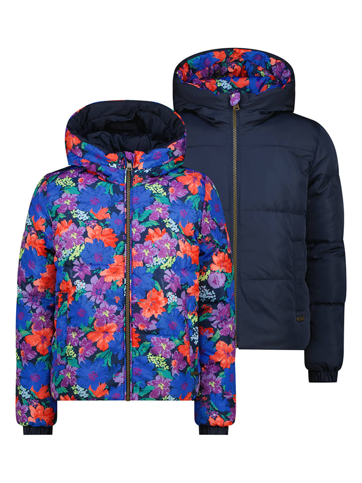 Vingino Wende-Steppjacke in Dunkelblau - 176