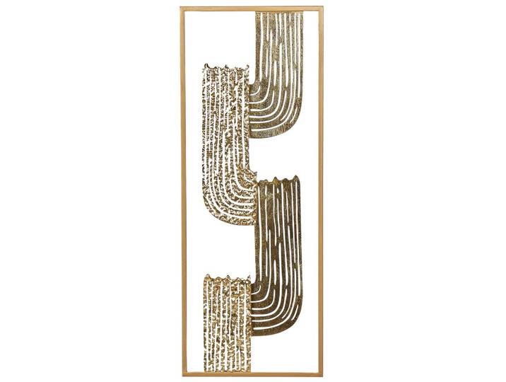 WANDDEKORATION Metall gold Thulium
