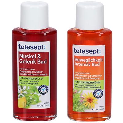 Tetesept Muskel & Gelenk Bad + Beweglichkeits Intensiv 125+125 ml
