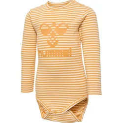 HUMMEL Hummel hmlMULLE Baby Body Langarm butterscotch 68