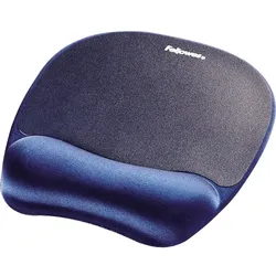 Fellowes Handgelenkauflage mit Mauspad Memory Foam Blau