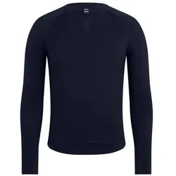 Rapha, Herren, Funktionsshirt, Men's Merino Base Layer - Long Sleeve - Fahrrad Funktionsunterwäsche - Herren (M), Blau