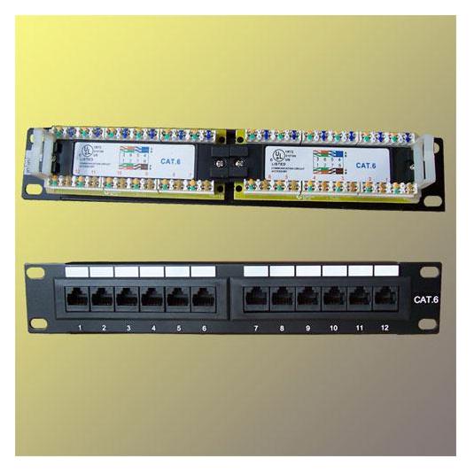 OEM Patch panel 10â€oe UTP cat6, 12portÅ (3406)