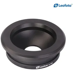Leofoto BA-75L Halbschale für Mountain LN-404C (Metall), Stativ, Schwarz