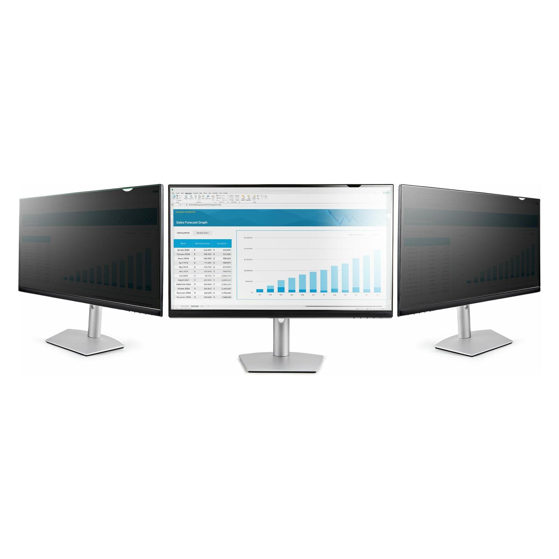 StarTech com 2569-PRIVACY-SCREEN, 63,5 cm (25"), 16:9, Monitor, Rahmenloser Blickschutzfilter (25", 16:9) (2569-PRIVACY-SCREEN)