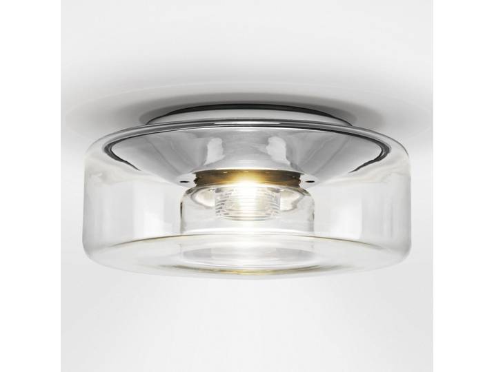 Curling S Deckenlampe 2.700K Acryl klar - serien.lighting Serien Lighting - Wohnzimmer - Modern - Kunststoff - Rund