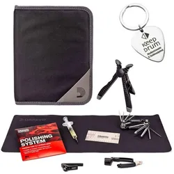 D'Addario Daddario PW-EGMK-01 Pflege -Werkzeug - Set mit Plektrum (Instrumenten Reinigung), Zubehör Instrumente