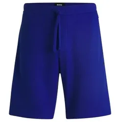 BOSS Waffle Nightwear Shorts Blau Large Herren
