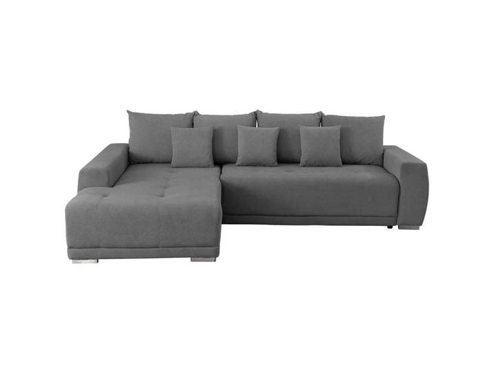 Ecksofa Madeleine Dunkelgrau S: 204x280cm