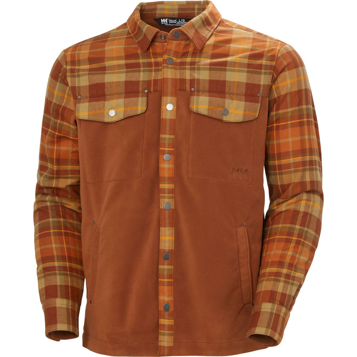 Helly Hansen Men’s Lokka Fleece Shirt iron oxide (301) S 63534_301-S