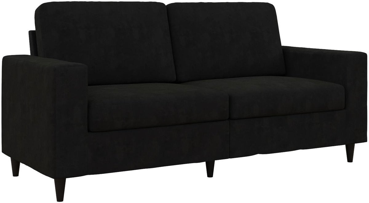 Notio Living Cooper 3-zits Chesterfield Sofa - Zwart Fluweel