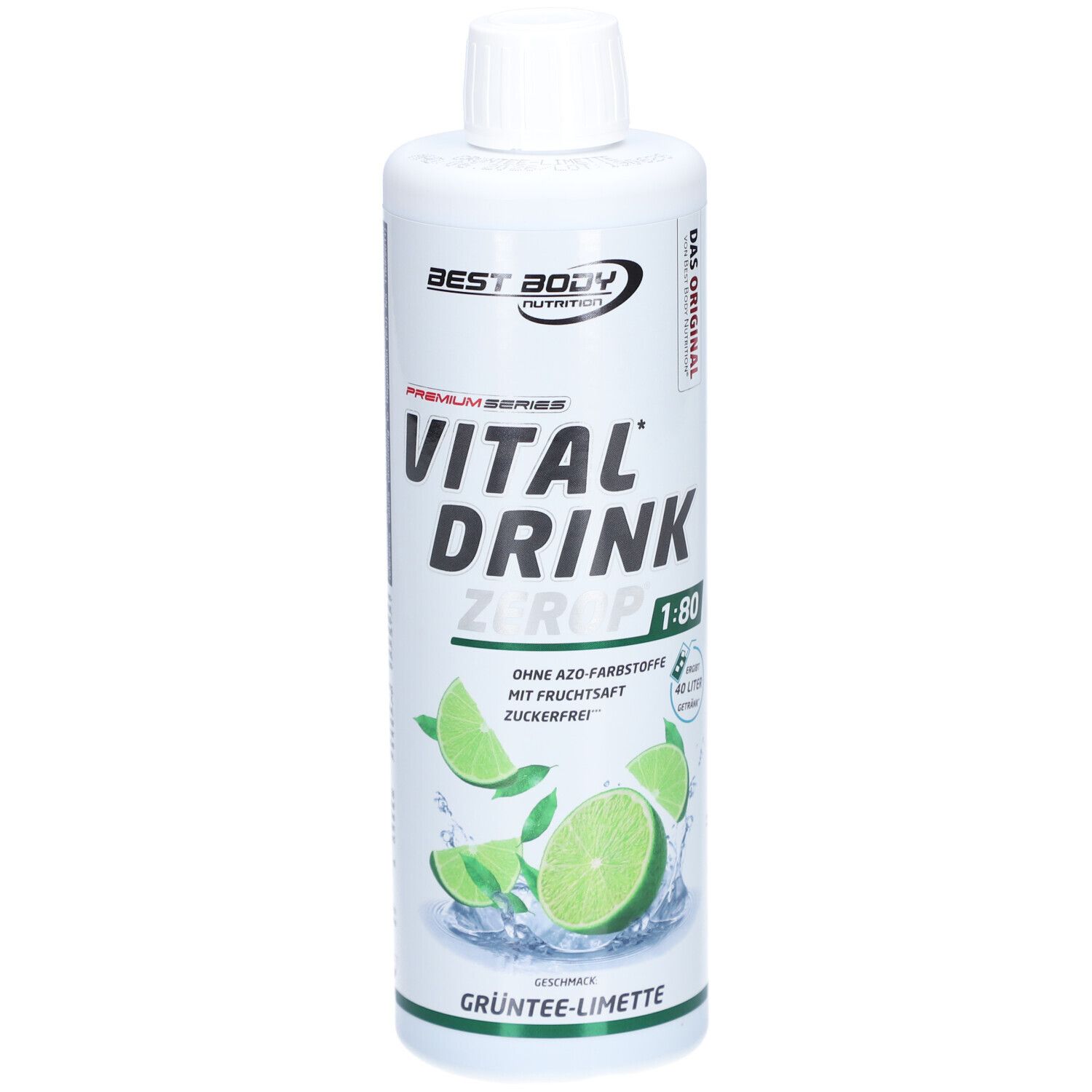BBN Vital Drink Grüntee Limette 500 ml Konzentrat