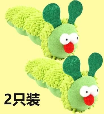 Inspired Finds Caterpillar Silvervine Cat Chew Toy Catnip Molar Stick For Dental Cleaning & Interactive Play 2pcs