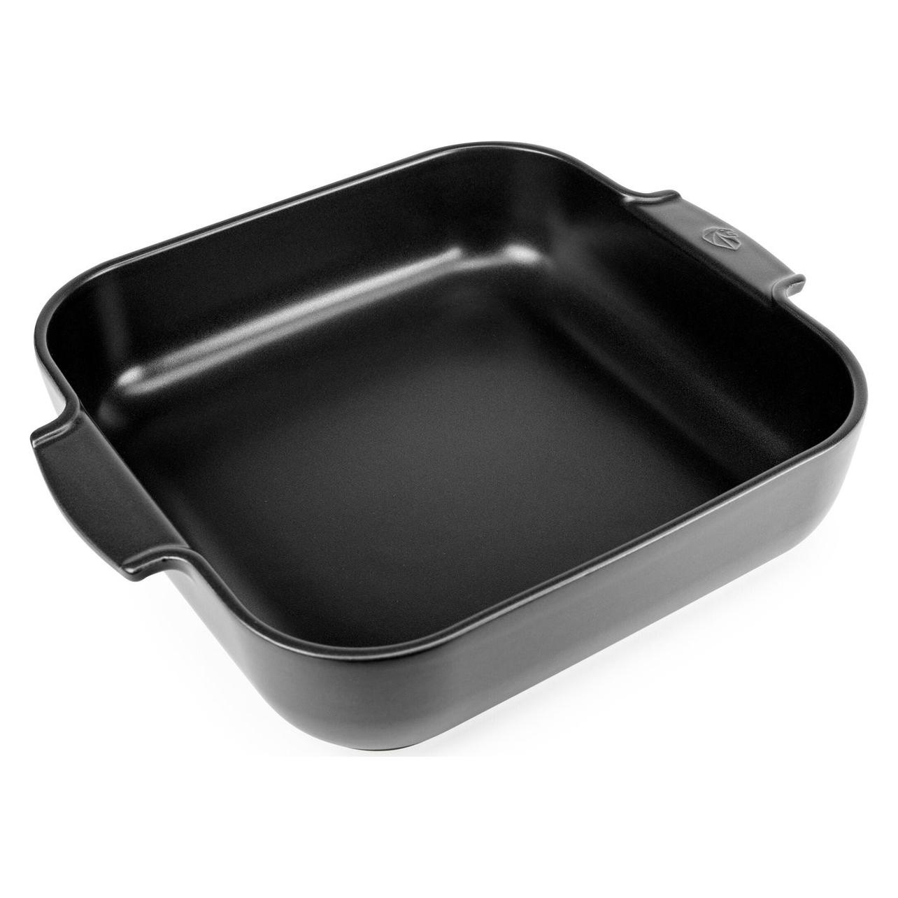 Peugeot quadratische Auflaufform APPOLIA 36 cm satinschwarz (30258122)