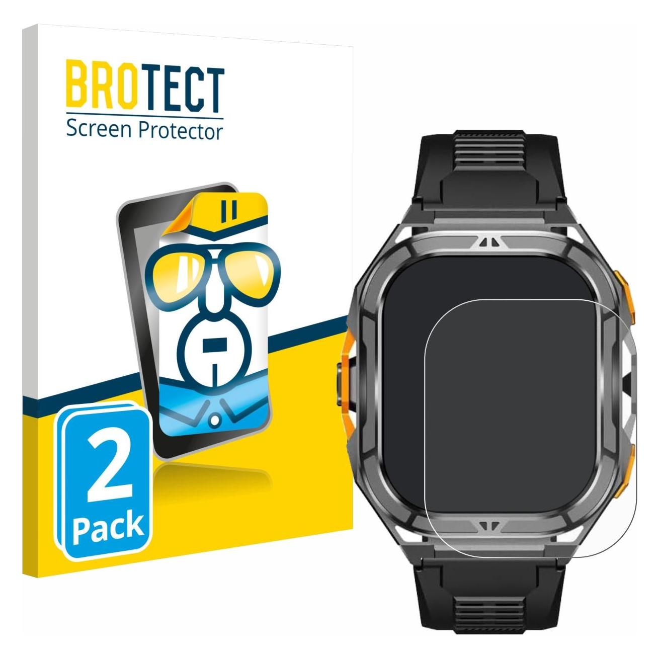 Brotect Schutzfolie für Stahlgear Thor 3.0 Displayschutz Displayschutzfolie Folie Klar Transparent (1860484)
